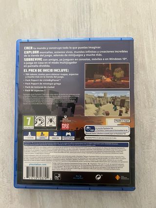 Minecraft VR Compatible PS4 (PlayStation 4)