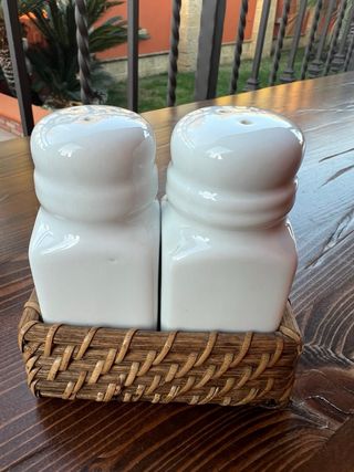 Porta sale e pepe Coin stile country