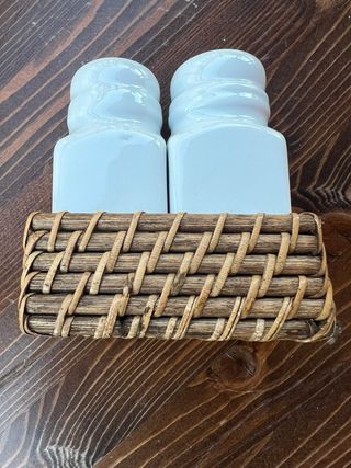 Porta sale e pepe Coin stile country