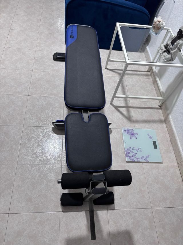 Banco de pesas Domyos multifuncional