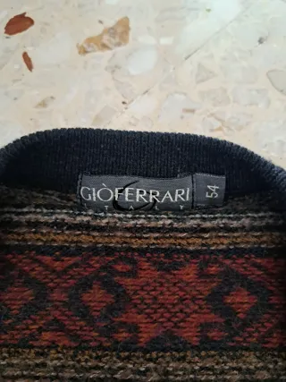 Maglione vintage uomo lana XL