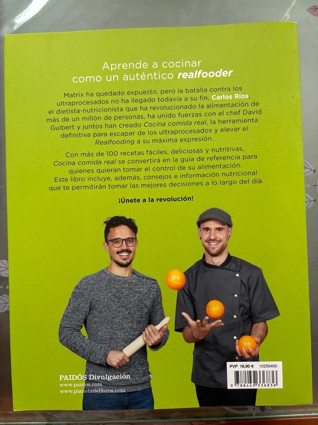 Cocina comida real: Más de 100 recetas para rea...