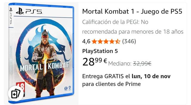 Mortal Kombat 1 PS5 (PRECINTADO)