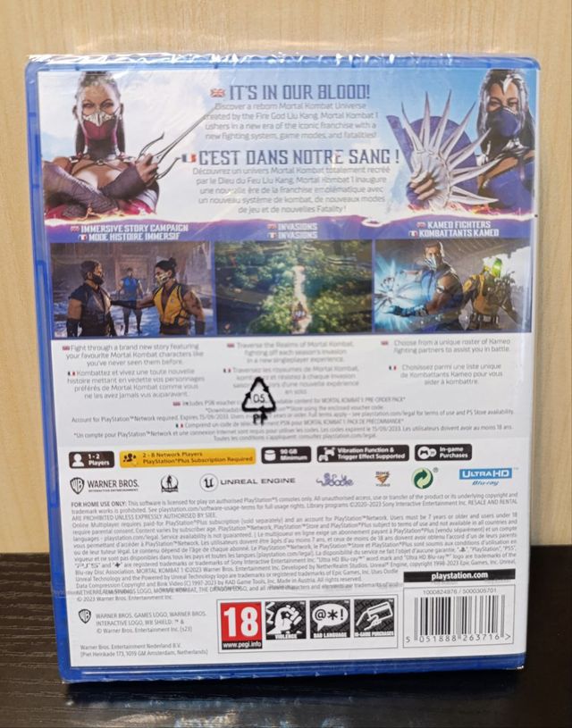 Mortal Kombat 1 PS5 (PRECINTADO)