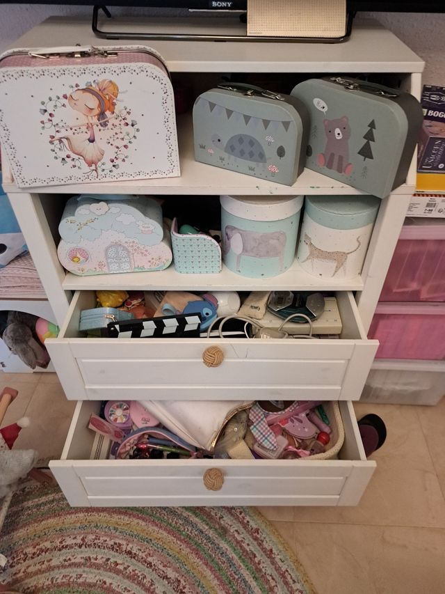 Cómoda cambiador SUNDVIK blanca