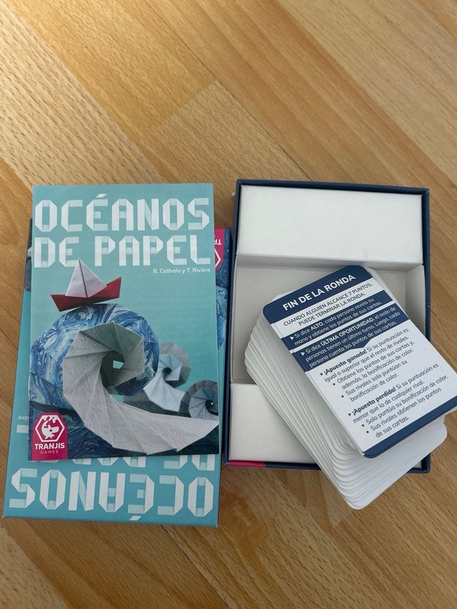 Juego de mesa Océanos de Papel