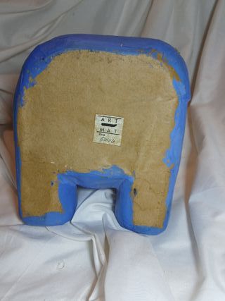 Osito decoración papel maché