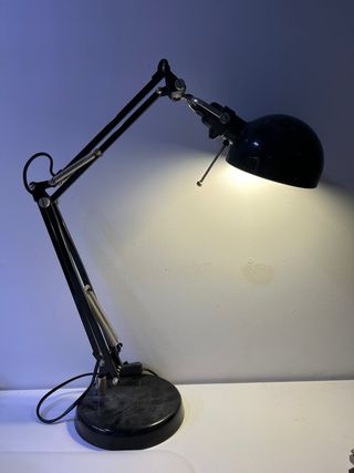 Flexo de escritorio negro