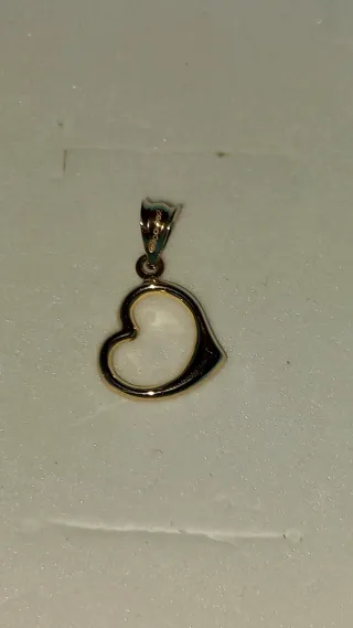 Colgante Corazón Oro 18k