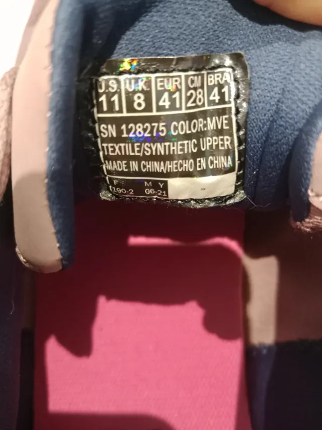 Zapatillas Skechers Rosa y Azul