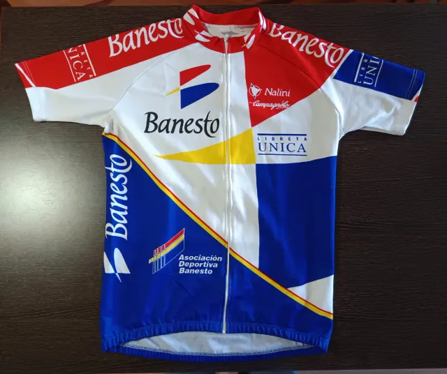 Maillot Ciclismo Banesto 1995 Talla XL Original