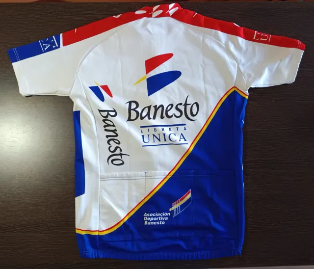 Maillot Ciclismo Banesto 1995 Talla XL Original