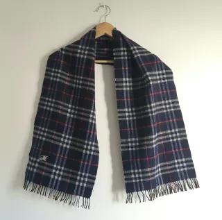 Bufanda Burberry Vintage 80s-90s 