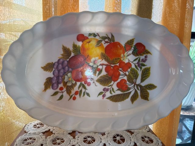 Bandeja Plástico Diseño Frutal