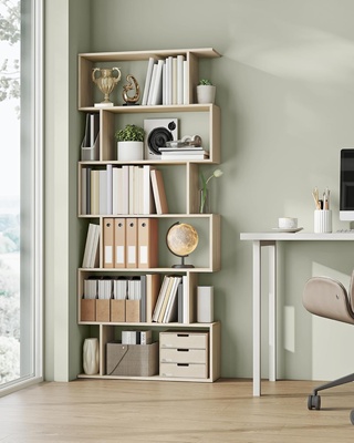 Scaffale a 6 Ripiani, Libreria, 24 x 70 x 191,6 cm