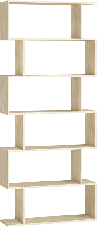 Scaffale a 6 Ripiani, Libreria, 24 x 70 x 191,6 cm
