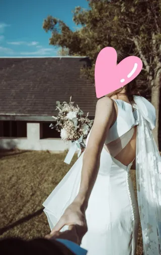 Vestido de Novia Hecho a Medida. Talla 40