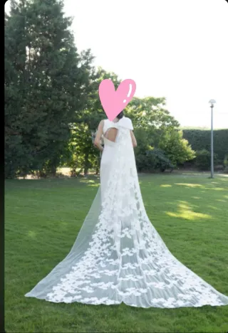 Vestido de Novia Hecho a Medida. Talla 40