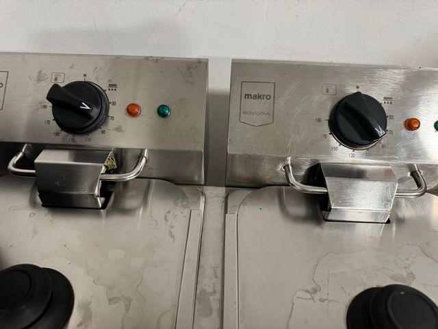 Friggitrice elettrica doppia Metro Professional