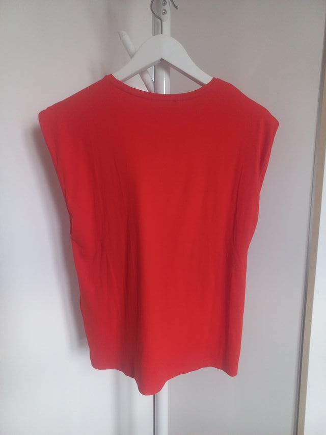 Camiseta Zara Coral Talla M