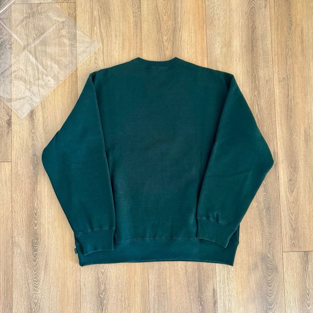 Crewneck Supreme Box logo FW22 Dark pine