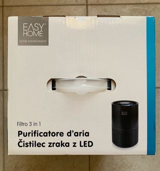 Purificatore Aria Easy Home 3 in 1 Nero