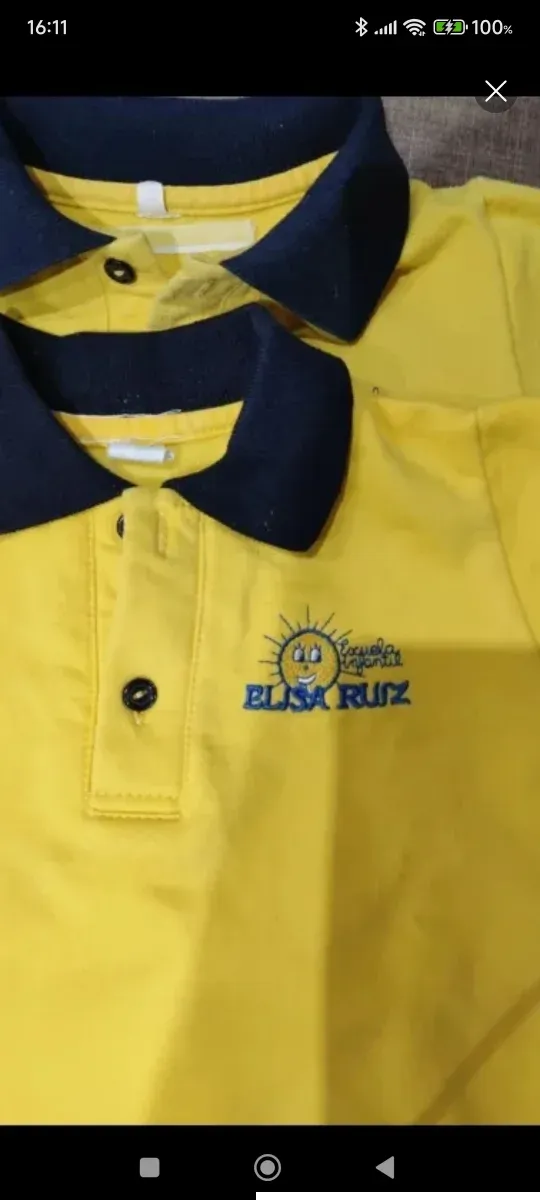 TALLA 3 Ropa de uniforme guardería Elisa Ruiz