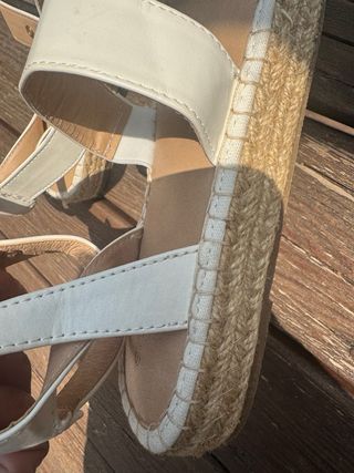 Sandali plateau bianchi Even&Odd