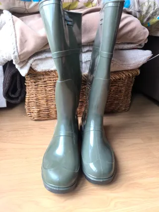 Botas de agua altas La Foca verdes