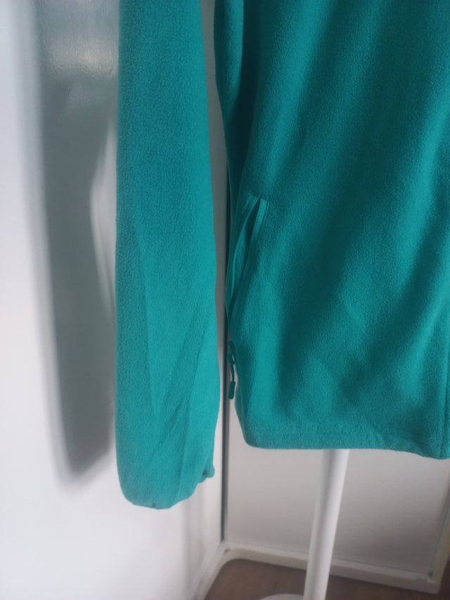 Chaqueta polar Izas verde azulado