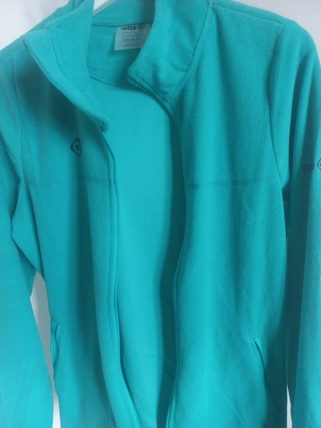 Chaqueta polar Izas verde azulado