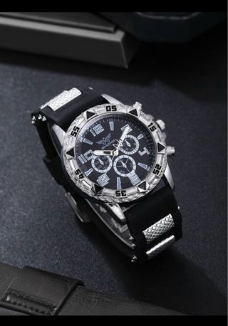 Conjunto 7 Relojes Hombre Oro/Plata