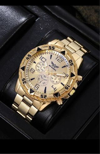 Conjunto 7 Relojes Hombre Oro/Plata