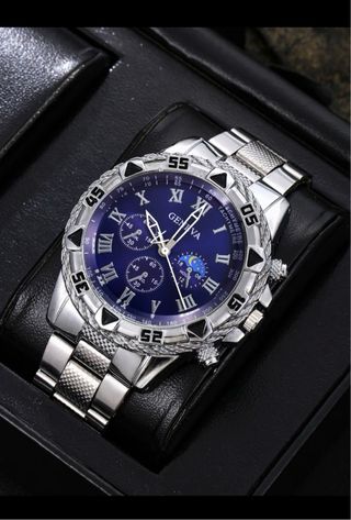 Conjunto 7 Relojes Hombre Oro/Plata