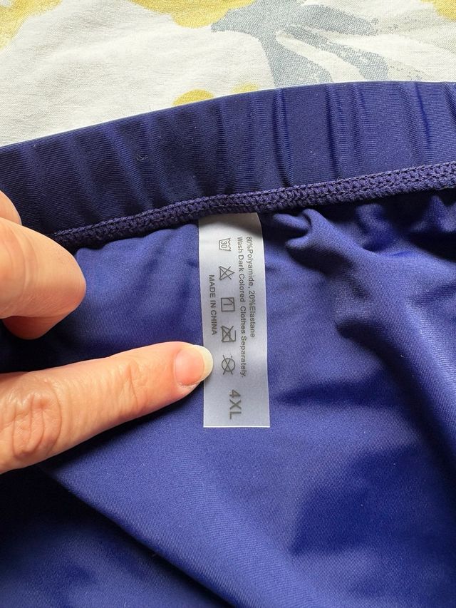 Trajes de baño hombre azules y nuevos - 4XL y 5XL