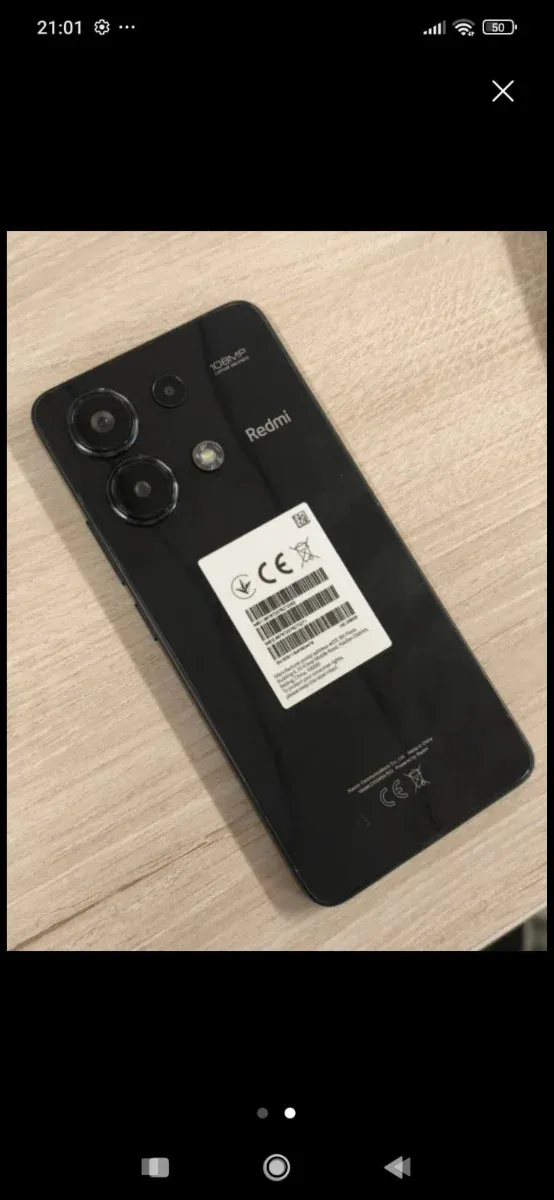 Xiaomi Redmi Note 13 Pro 256GB Negro