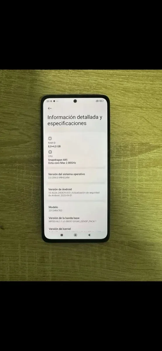 Xiaomi Redmi Note 13 Pro 256GB Negro