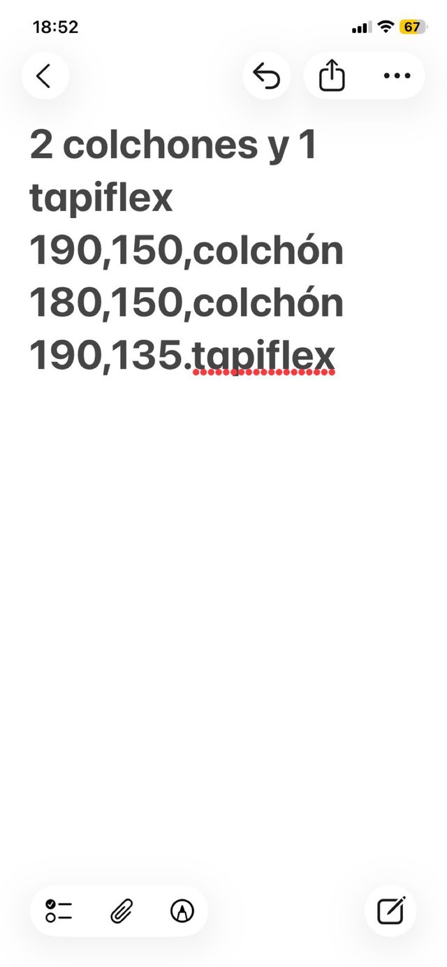 2 Colchones y 1 Tapiflex Nuevos