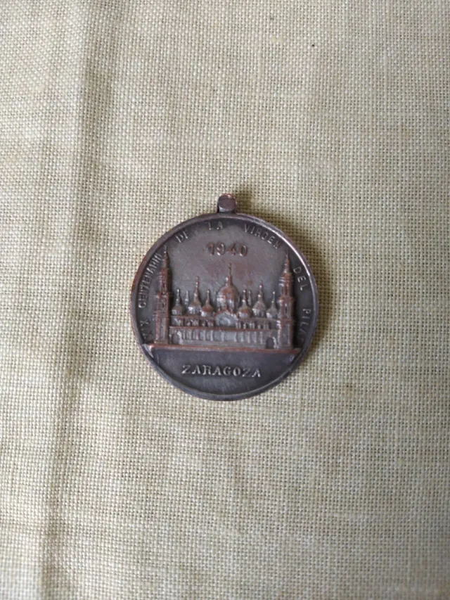 Medalla Conmemorativa Virgen del Pilar 1940