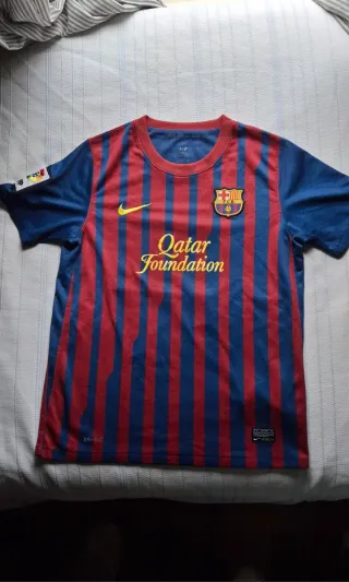 Camiseta FC Barcelona 2011-2012 MESSI Nike L niño