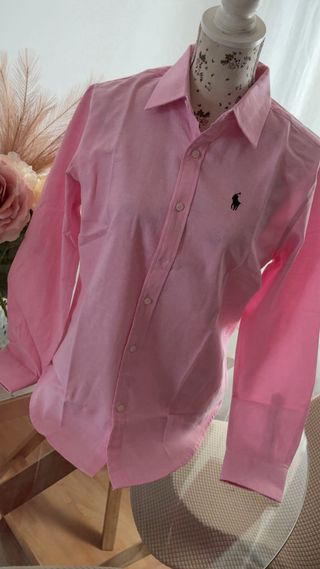 Camisa Polo Ralph Lauren Rosa