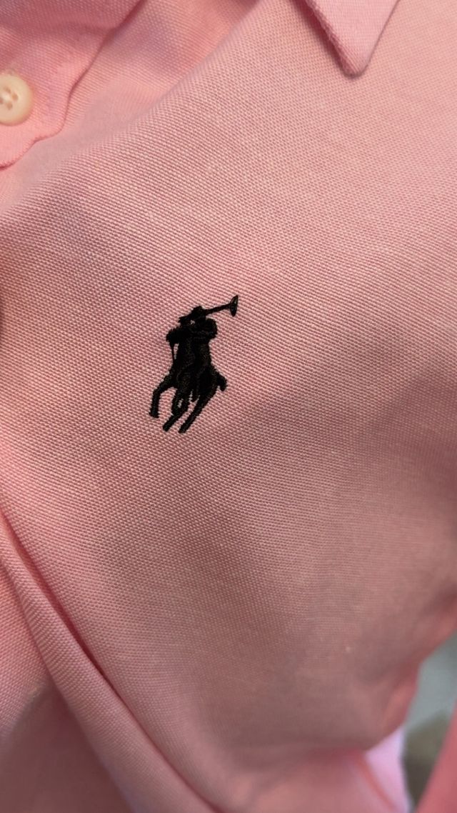 Camisa Polo Ralph Lauren Rosa
