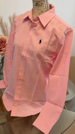 Camisa Polo Ralph Lauren Rosa
