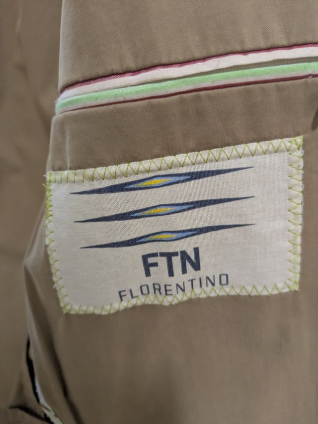 Americana ligera Florentino camel Talla 52