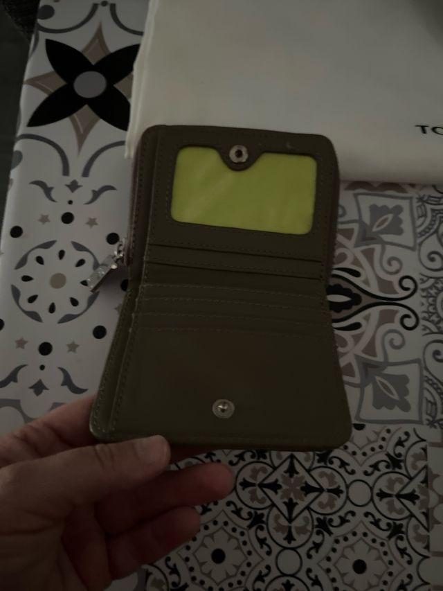 Bandolera y monedero Tous beige