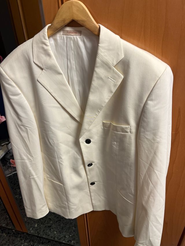 Blazer Florentino Crema Talla XL