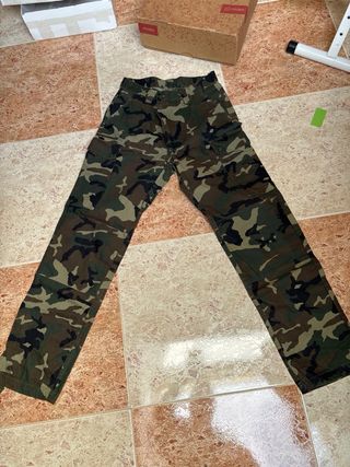Traje militar boscoso talla M