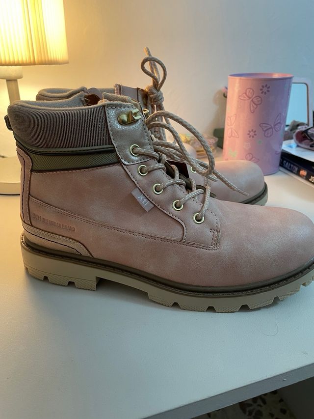 Botas Xti rosas nuevas invierno