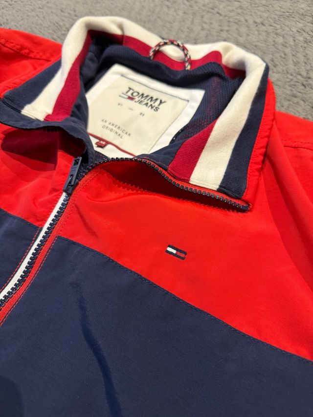 Cazadora Tommy Hilfiger Jeans XL Roja y Azul