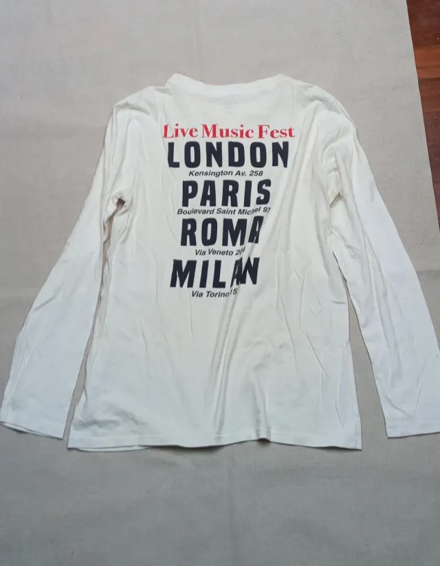 Camiseta Rock Music Niños TEX